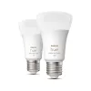 Philips Hue White and colour ambience A60 – E27 smart bulb – 1100 (pack de 2)
