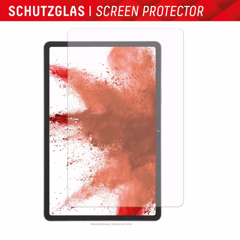 Displex Tablet Glass (9H) para Samsung Galaxy Tab S7/S8/S9/S9 FE/S10 FE/S10 Lite, marco de montaje Eco, irrompible