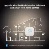 Bombilla inteligente Philips ST64 Edison E27 Bluetooth/Zigbee, 7 W, transparente, 60×135 mm