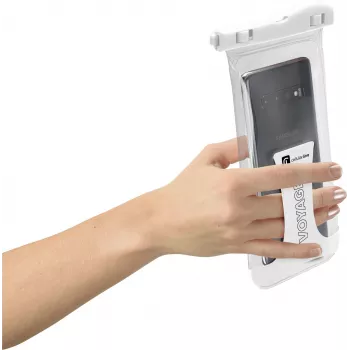 Funda Cellularline Voyager Universal 80 x 165 mm blanco