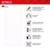 Displex Smart Glass (9H) para Samsung Galaxy A54 5G, adhesivo de montaje, irrompible