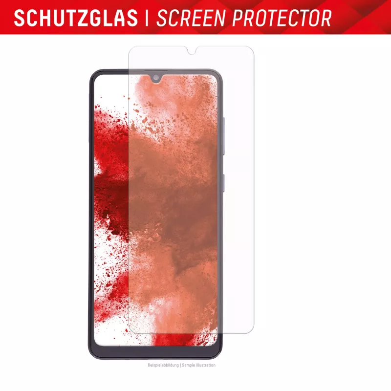 Protector de pantalla Displex (10H) para Samsung Galaxy A34, marco de montaje Eco, antirrayaduras