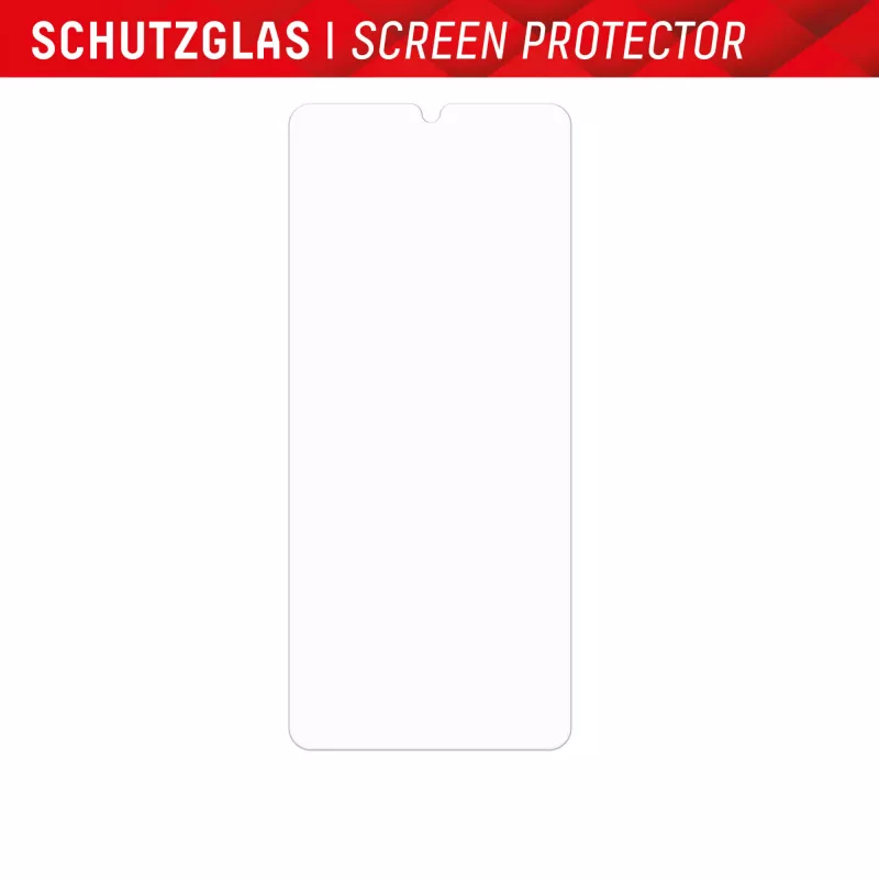 Protector de pantalla Displex (10H) para Samsung Galaxy A34, marco de montaje Eco, antirrayaduras
