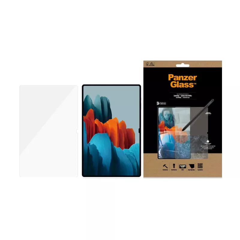 PanzerGlass® protector de pantalla Samsung Galaxy Tab S8 Ultra | S9 Ultra | Ultra-Wide Fit