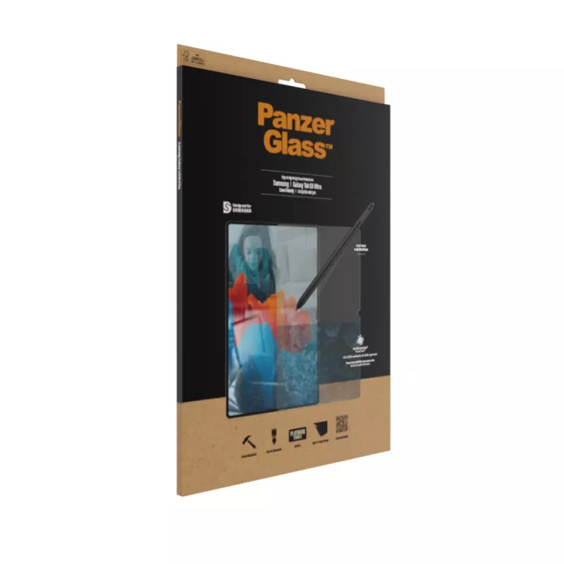 PanzerGlass® protector de pantalla Samsung Galaxy Tab S8 Ultra | S9 Ultra | Ultra-Wide Fit