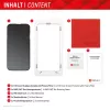 Displex Privacy Screen Protector (10H) para Apple iPhone 15/15 Pro, marco de montaje Eco, filtro de privacidad