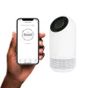 Purificador de aire Hombli Smart Air Purifier de Avanca International BV, nivel de ruido 30 dB, disponible en blanco y negro
