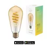Bombilla inteligente Hombli HBEB-0212 Wi‑Fi 5,5 W, dorado, clase de eficiencia energética A–G, Ø61×142 mm