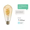 Bombilla inteligente Hombli HBEB-0212 Wi‑Fi 5,5 W, dorado, clase de eficiencia energética A–G, Ø61×142 mm
