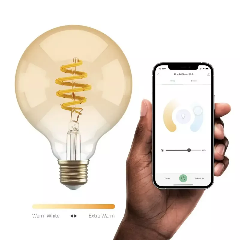 Hombli HBEB-0312 luz inteligente bombilla inteligente Wi-Fi 5,5 W