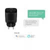 Hombli HBSS-0100 enchufe inteligente, EU, negro