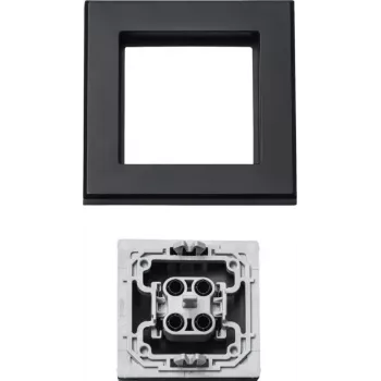 Tapa para interruptor eléctrico Homematic IP 156171A0, gris, 86×86×16 mm