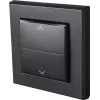 Tapa para interruptor eléctrico Homematic IP 156171A0, gris, 86×86×16 mm
