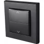 Tapa para interruptor eléctrico Homematic IP 156171A0, gris, 86×86×16 mm