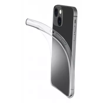 Funda Cellularline iPhone 15 transparente monocolor ligera acceso sencillo