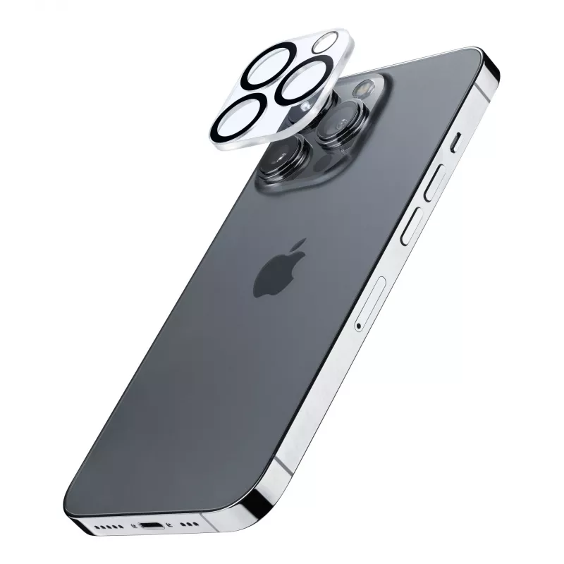 Lente de cámara Cellularline - iPhone 15 Pro / 15 Pro Max protección para la cámara