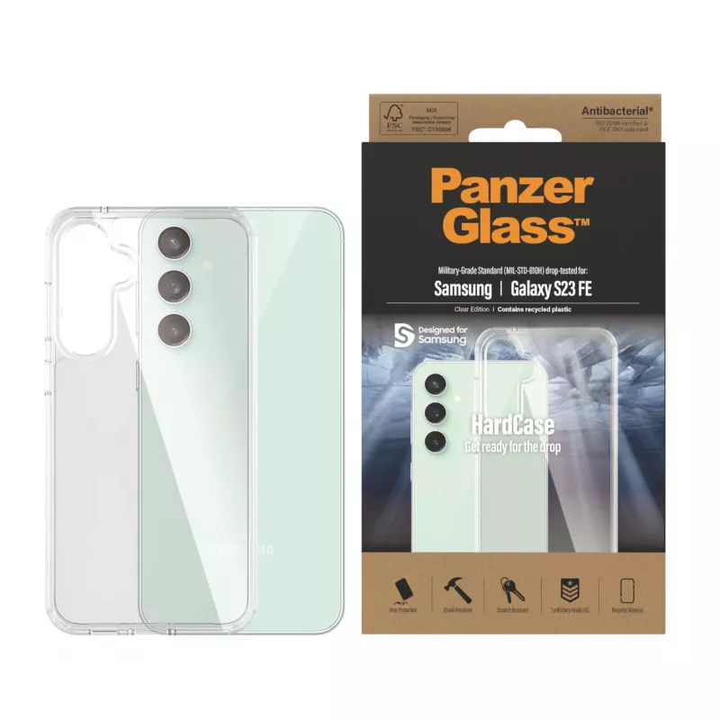 PanzerGlass® HardCase transparente para Samsung Galaxy S FE 2023