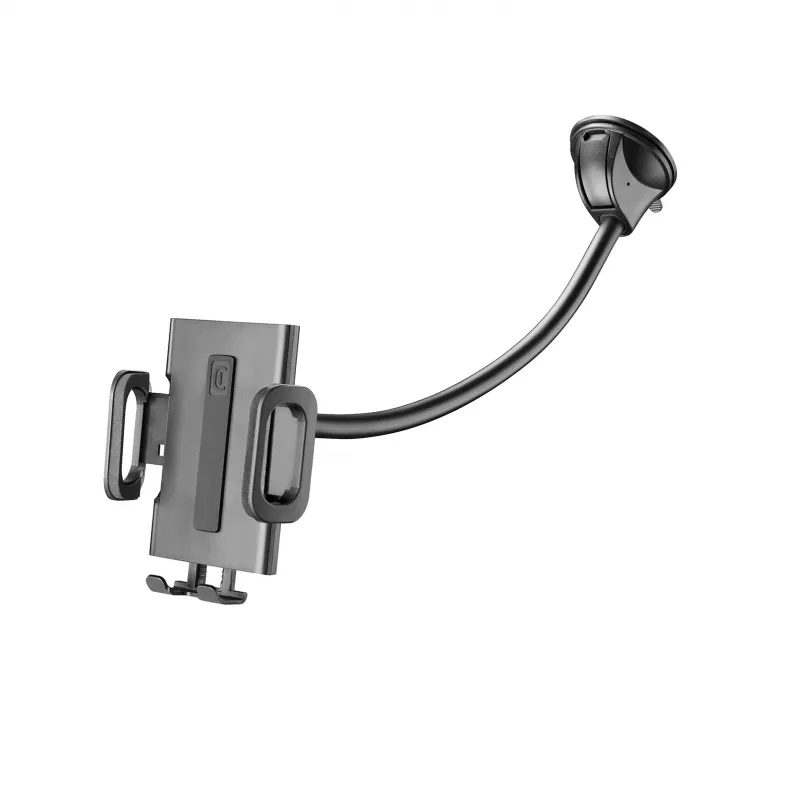 Sourcing Cellularline Hug Flexi XL soporte pasivo universal con ventosa para móviles, negro/gris