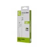 Cable de alimentación Cellularline 120 cm USB-C conector macho USB-A blanco