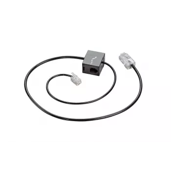 Cable de carga POLY Savi 8240/8245 USB-A negro conector macho-conector macho