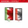 Displex Tablet Glass (9H) para Samsung Galaxy Tab A11+/A9+, marco de montaje Eco, irrompible