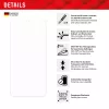 Displex lámina protectora de pantalla (10H) para Samsung A15/A15 5G, marco de montaje Eco, antirrayaduras