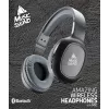 Music Sound Basic auricular Bluetooth on-ear con mando a distancia y micrófono