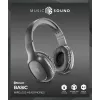 Music Sound Basic auricular Bluetooth on-ear con mando a distancia y micrófono