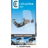 Soporte para coche Cellularline Spin Mirror negro soporte pasivo