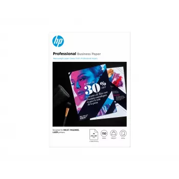 HP Professional Business Paper Glossy 180 g/m² A4 (210 x 297 mm) 150 hojas