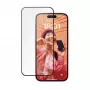 PanzerGlass Ceramic Protection para iPhone 15 Ultra-Wide Fit resistente a arañazos y golpes