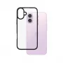 Funda PanzerGlass HardCase negra iPhone '24 6,7 inch transparente