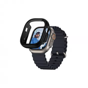 Funda PanzerGlass ® Case Full Body negra Apple Watch Ultra 3 | Ultra 2 | Ultra | 49mm