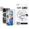 PanzerGlass CARE by ® Feature pack 3 en 1 cerámica iPhone 16 Pro