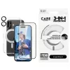PanzerGlass CARE by ® Feature pack 3 en 1 cerámica iPhone 16
