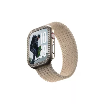 PanzerGlass SAFE. by ® Bling Bumper Oro Apple Watch Series 10 46mm Transparente