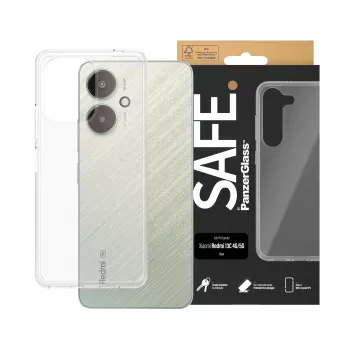 PanzerGlass SAFE. By ® Funda TPU Transparente para Xiaomi Redmi 13C