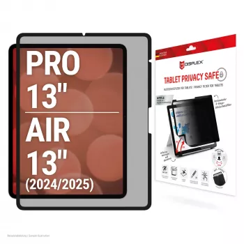 Displex TABLET PRIVACY SAFE filtro de privacidad de 2 vías extraíble para iPad Pro 13 inch/Air 13 inch (2024/2025)