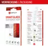 Displex Smart Glass (9H) para Apple iPhone 15/15 Pro/16, adhesivo de montaje, irrompible