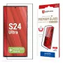 Lámina protectora de pantalla Displex Premium Anti-Reflejos (cobertura total antirreflejo, 10H) para Samsung Galaxy S24 Ultra, marco de montaje Eco, cobertura total