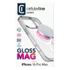 Cellularline Gloss Mag - Funda magnética para iPhone 16 Pro Max para cargar y fijar al cargador MagSafe