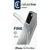 Funda Cellularline FINECIPH16PRMT para iPhone 16 Pro Max Transparente