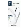 Cellularline FINECIPH16T Fine Case funda para iPhone 16, transparente