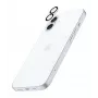 Objetivo de cámara Cellularline - iPhone 16 Protección Transparente Antirrayaduras Antigolpes