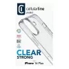 Cellularline CLEARDUOIPH16MAXT Clear Strong Case funda para iPhone 16 Plus, transparente