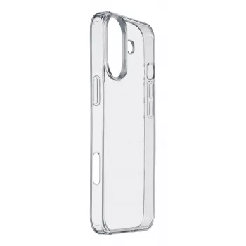 Funda Cellularline CLEARDUOIPH16T para iPhone 16 Transparente 15,5 cm