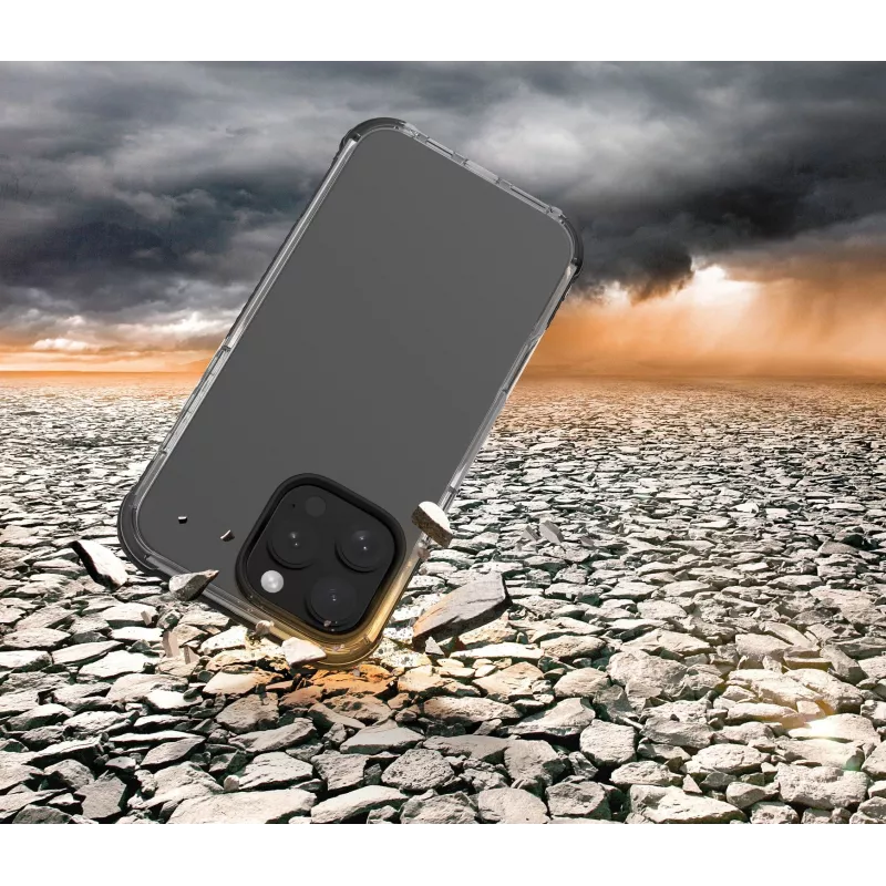 Cellularline Strong Guard funda para iPhone 16 Pro, transparente