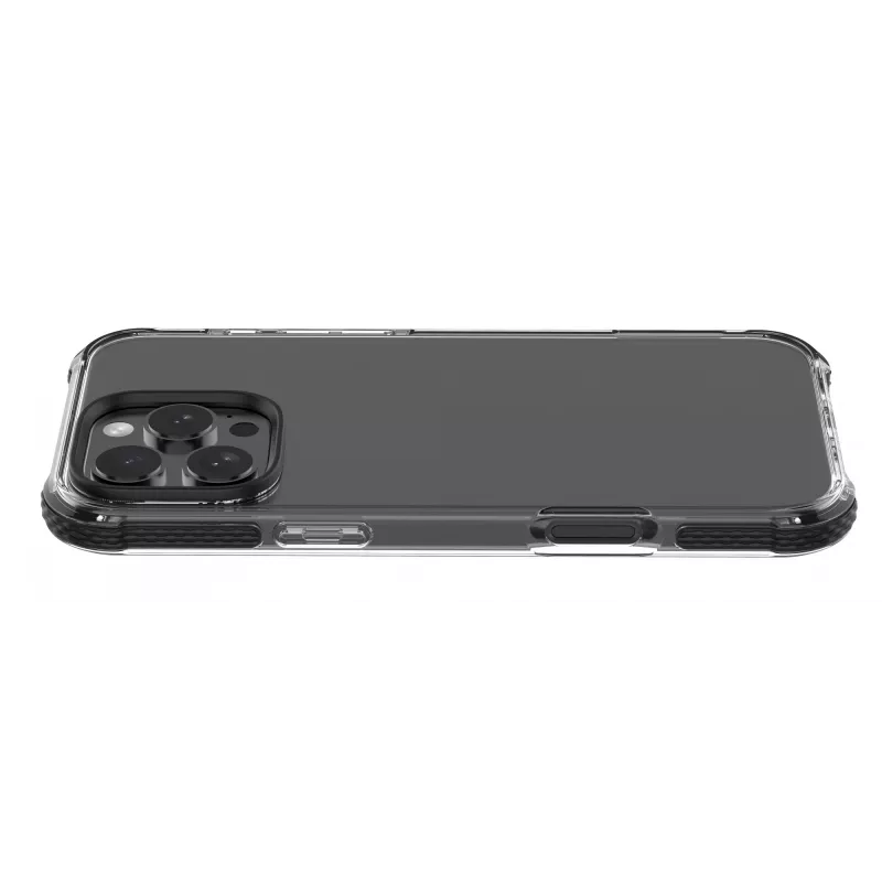 Cellularline Strong Guard funda para iPhone 16 Pro, transparente