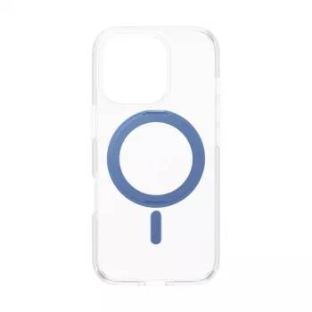 Funda PanzerGlass 1317 para móvil azul transparente para iPhone 16 Pro 6,3