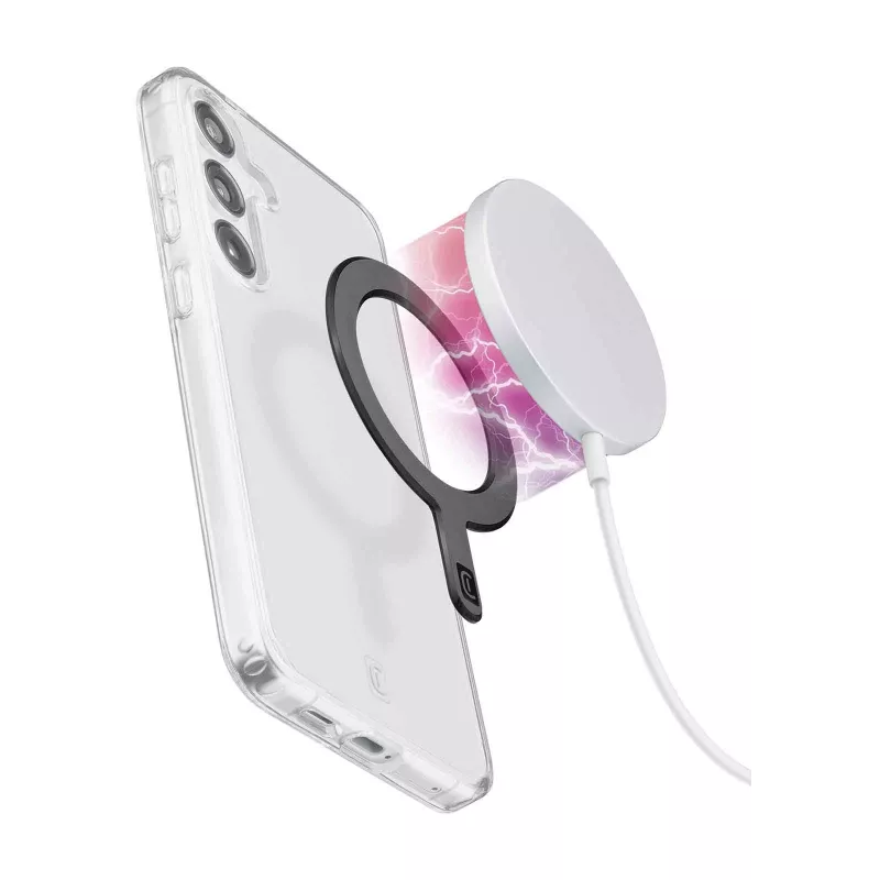 Adaptador magnético Cellularline anillo adhesivo magnético para smartphones, habilitador del ecosistema MagSafe